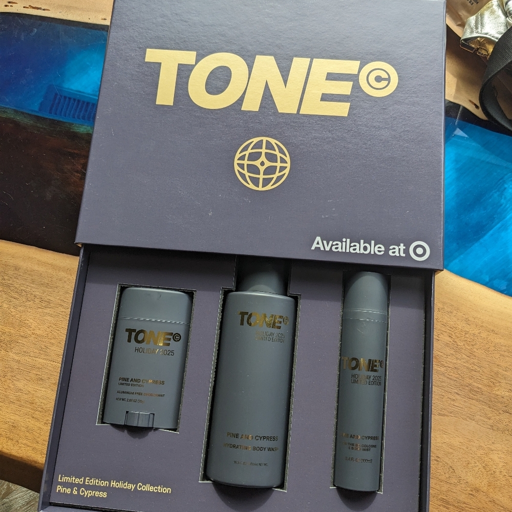 Tone Limited Edition Holiday Collection Pine & Cypress Gift Set